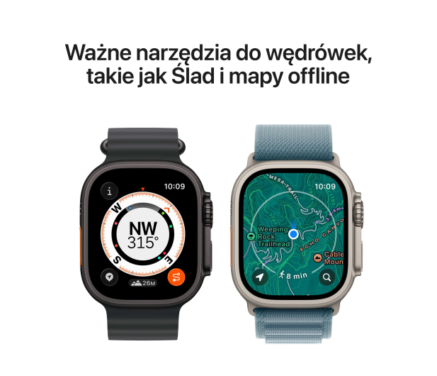Apple Watch Ultra 3 Czarny Tytan/Czarna Bransoleta L 5G - 1362465 - zdjęcie 6